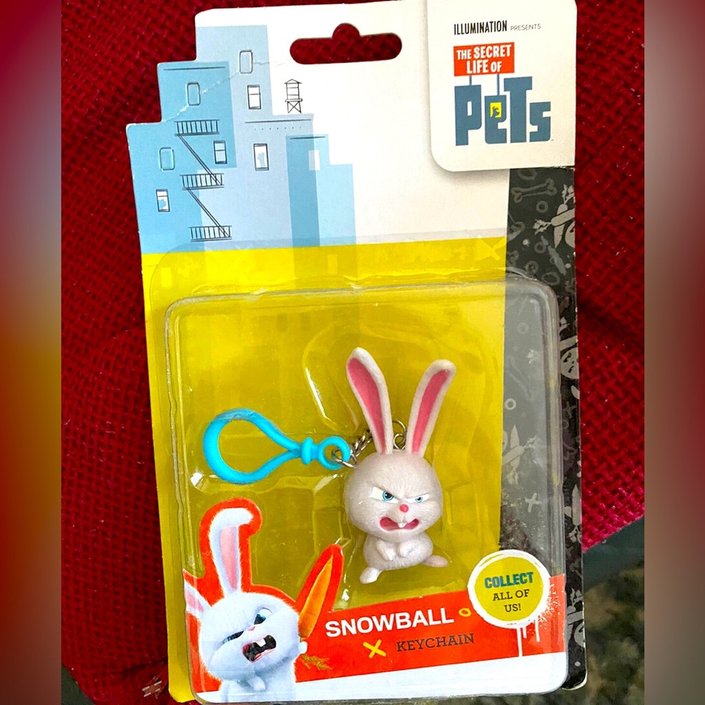 The Secret Life of Pets “Snowball” Keychain